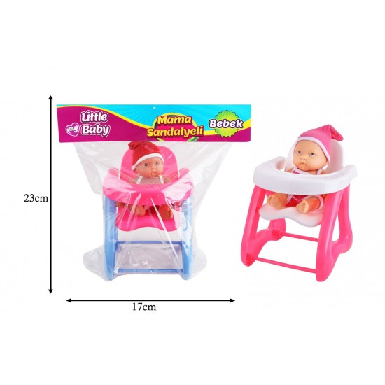 Baby with PVC Bag Feeding Chair